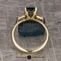 The "Clymene" ring in 14k yellow gold with 2.90-carat Montana sapphire