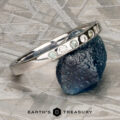 The "Aurai" band in 14k white gold