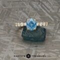 The "Anthea" in 14k yellow gold with 1.71-Carat Montana Sapphire