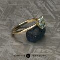 The "Thalia" Ring in 14k Yellow Gold with 1.62-Carat Montana Sapphire