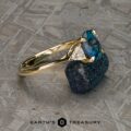 The "Mielikki" ring in 14K yellow gold with 2.76-Carat Montana sapphire
