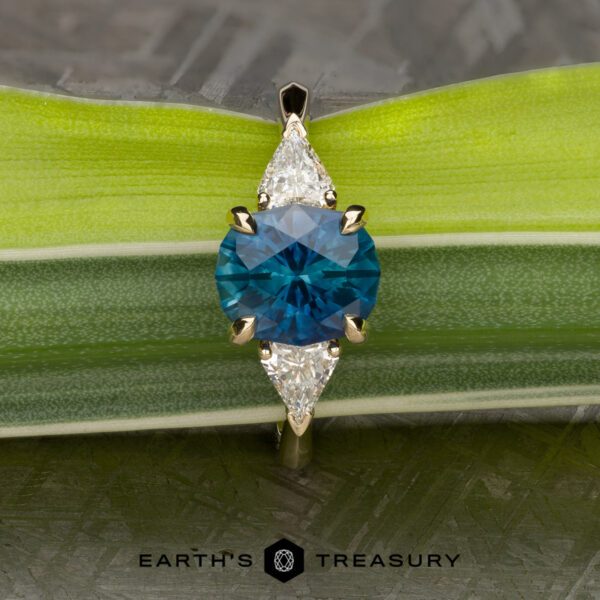 Ilie, Barbara The "Mielikki" ring in 14K yellow gold with 2.76-Carat Montana sapphire