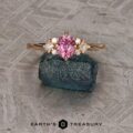 The Bypass "Sappho" in 20k pink gold with 1.01-Carat Montana Sapphire