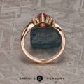 The Bypass "Sappho" in 20k pink gold with 1.01-Carat Montana Sapphire