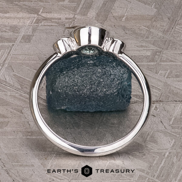 The "Naiad" in 14k white gold with 0.87-Carat Montana Sapphire The "Naiad" in 14k white gold with 0.87-Carat Montana Sapphire