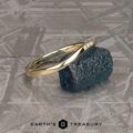 The "Calliope" band in 14k yellow gold