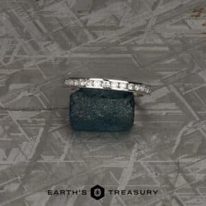 The Classic Channel-Set Diamond Band in 14k white gold