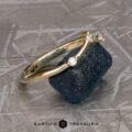 The "Hazel" band in 14k yellow gold