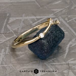 The "Hazel" band in 14k yellow gold