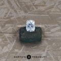 The "Tatiana" ring in 18k white gold with 1.50-Carat Montana Sapphire