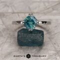 The "Capella" in 14k white gold with 2.40-carat Montana sapphire