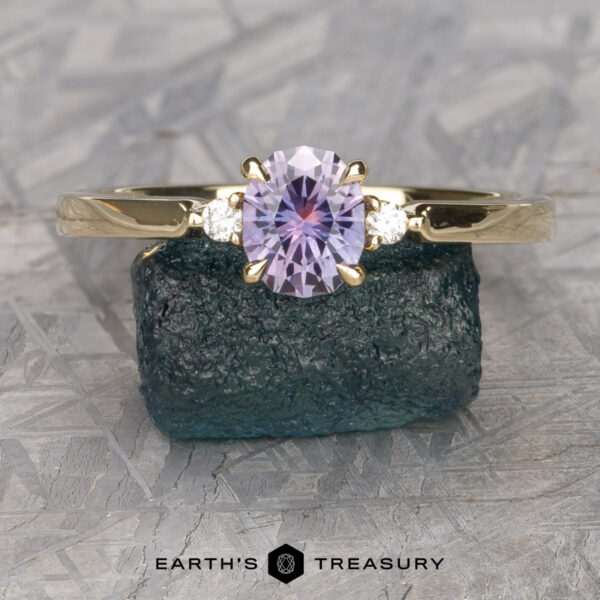 The "Eloise" ring in 14k yellow gold with 0.80-carat Montana sapphire The "Eloise" ring in 14k yellow gold with 0.80-carat Montana sapphire