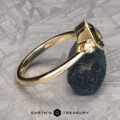 The "Evadne" ring in 14k yellow gold with 1.08-Carat Australian Sapphire