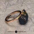 The "Karelia" ring in 14k rose gold with 1.03-carat Australian sapphire