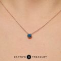 The "Shimmer" necklace, 4.5mm, in 14k rose gold
