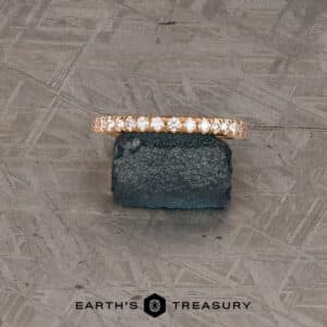 The "Amphitrite" Band in 20k pink gold