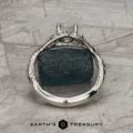 The “Juniper” in platinum with 1.04-Carat Montana Sapphire