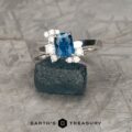 The "Hyades" in 14k white gold with 1.28-Carat Montana Sapphire