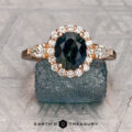 The "Circe" ring in 20K pink gold with 1.63-carat Australian sapphire
