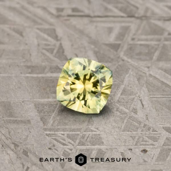 1.78-Carat Yellow-Blue Particolored Montana Sapphire (Heated)
