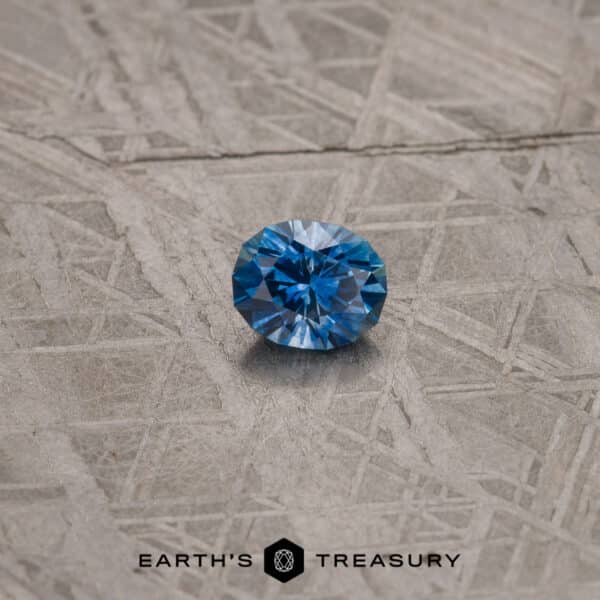 0.99-Carat Rich Blue Montana Sapphire (Heated)