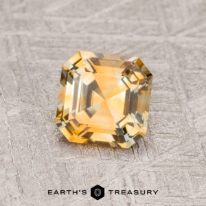 0.78-Carat Golden Yellow Montana Sapphire (Heated)