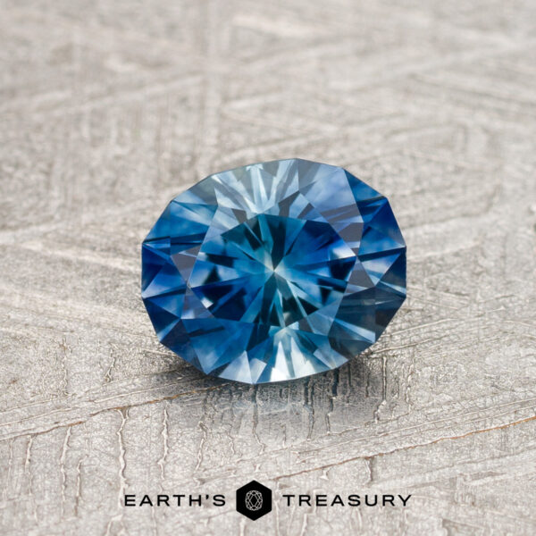 0.85-Carat Medium Blue Montana Sapphire (Heated) 0.85-Carat Medium Blue Montana Sapphire (Heated)