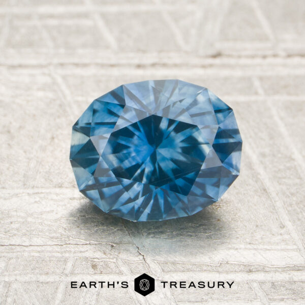 1.47-Carat Medium Blue Montana Sapphire (Heated) 1.47-Carat Medium Blue Montana Sapphire (Heated)