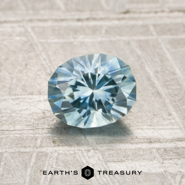 0.87-Carat Light Aqua Blue Montana Sapphire (Heated) 0.87-Carat Light Aqua Blue Montana Sapphire (Heated)