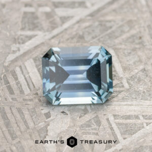 0.69-Carat Aqua Blue Montana Sapphire