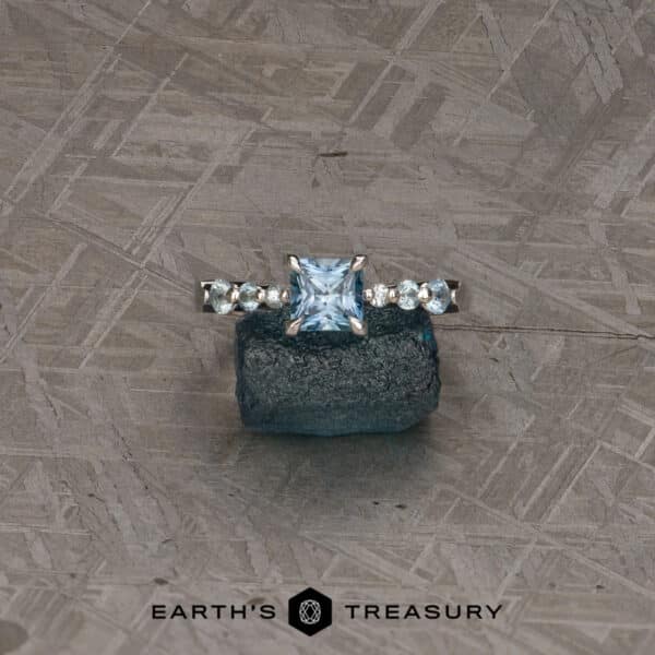 RTS: The "Minthe" Ring with 0.90-Carat Montana Sapphire (Heated)