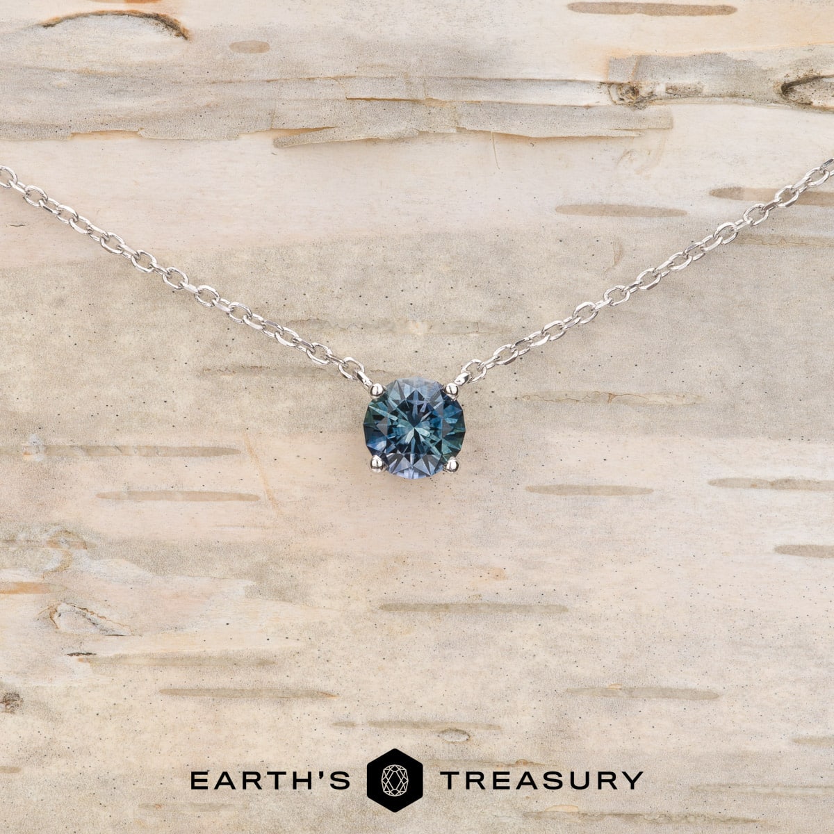 4.60 ct. t.w. London Blue Topaz and .80 ct. t.w. Aquamarine Clover Station  Necklace in 14kt Yellow Gold | Ross-Simons