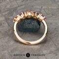 The "Stars Aligned" Ring with Unheated Montana Sapphires in 14k rose gold