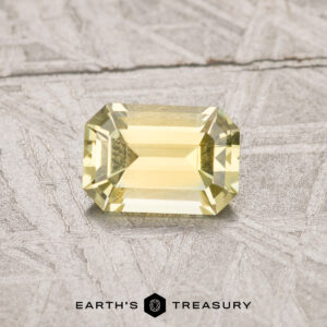 0.68-Carat Yellow Montana Sapphire (Heated)