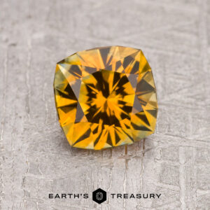 1.26-Carat Orange-Green Particolored Montana Sapphire (Heated)
