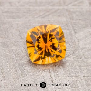 0.70-Carat Bright Orange Montana Sapphire (Heated)