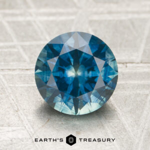 1.95-Carat Deep Blue-Yellow Particolored Montana Sapphire (Heated)