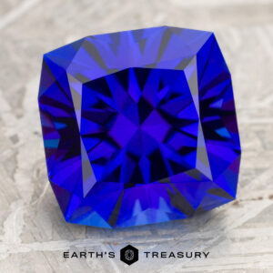 6.03-Carat Deep Blue Tanzanite