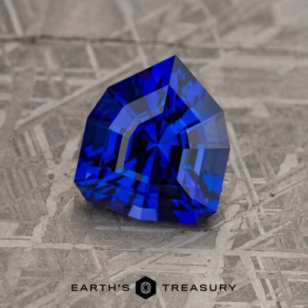 8.76-Carat Royal Blue Tanzanite (Heated)