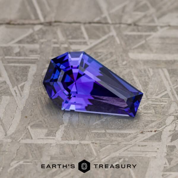 4.98-Carat Purple-Blue Tanzanite (Heated)