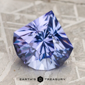 3.87-Carat Light Violet Tanzanite