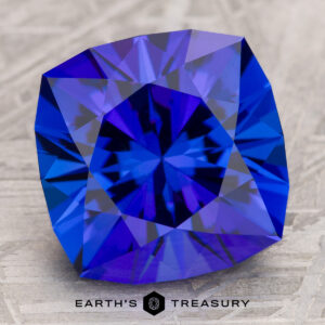 9.77-Carat Vivid Blue Tanzanite