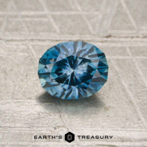 0.88-Carat Rich Blue Montana Sapphire (Heated)