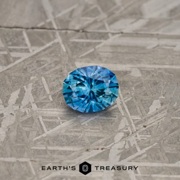 1.46-Carat Medium Blue Montana Sapphire (Heated)