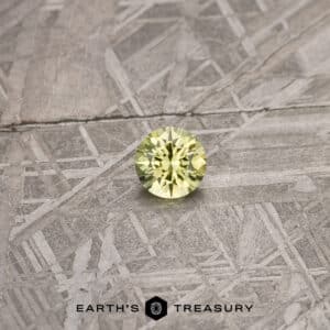 0.58-Carat Light Yellow Australian Sapphire (Heated)