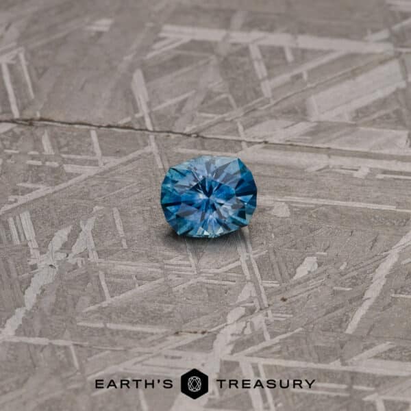 1.34-Carat Medium Blue Montana Sapphire (Heated)