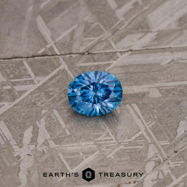 1.03-Carat Medium Blue Montana Sapphire (Heated)