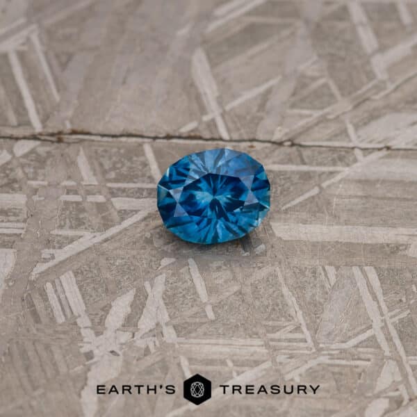 0.87-Carat Rich Blue Montana Sapphire (Heated)