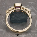 The "Andromeda" ring in 14k yellow gold with 1.60-carat Ceylon sapphire