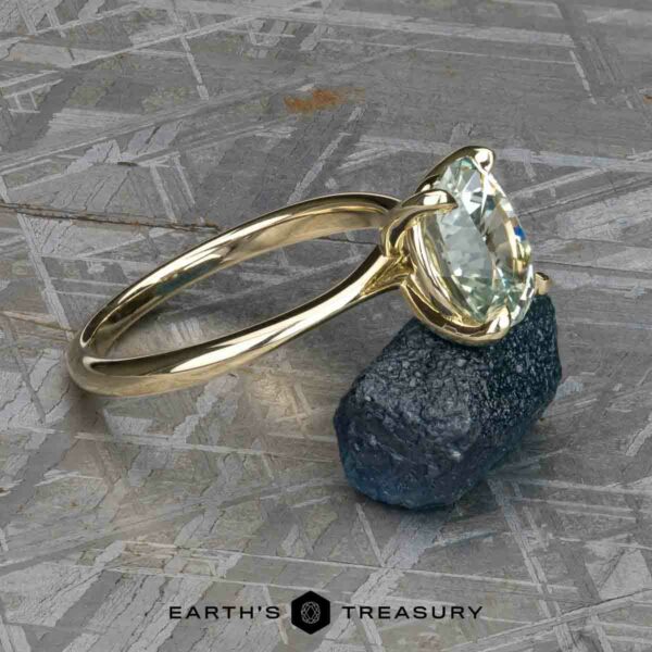 The “Vanessa” Ring in 14k yellow gold with 3.08-Carat Montana Sapphire The “Vanessa” Ring in 14k yellow gold with 3.08-Carat Montana Sapphire